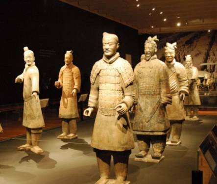 兵马俑历史图片