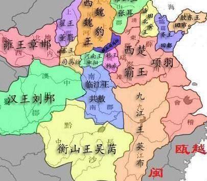楚汉之争历史图片