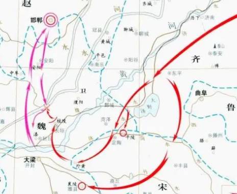 马陵之战历史图片
