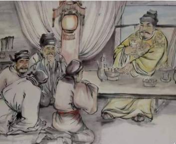 杯酒释兵权历史图片