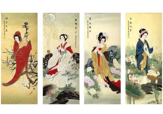 古代四大美人历史图片