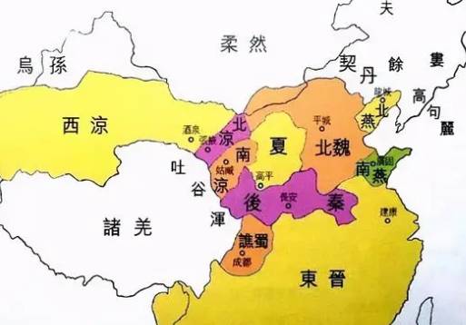 统万城历史图片