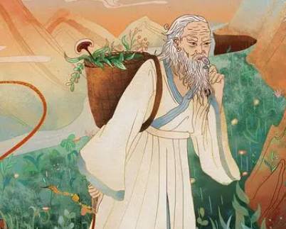 神农尝百草历史图片