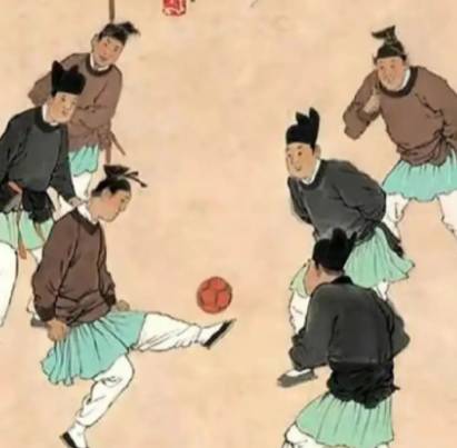 蹴鞠历史图片
