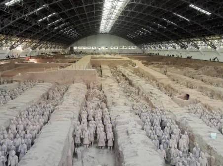兵马俑历史图片