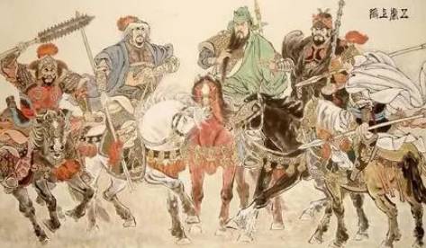 五虎将军历史图片