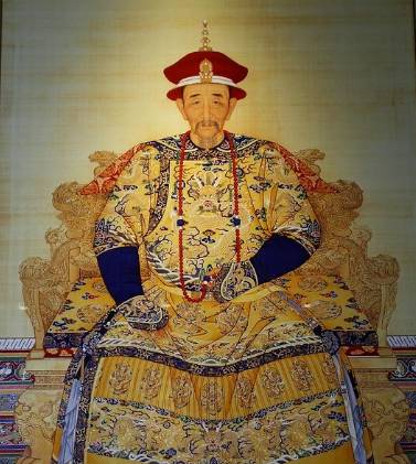 乾隆皇帝历史图片