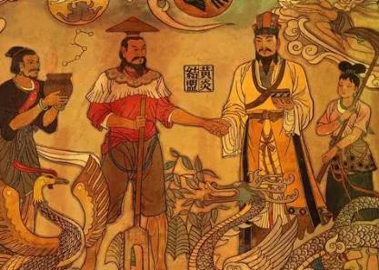 尧舜禹历史图片