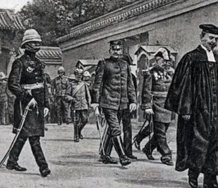 八国联军历史图片