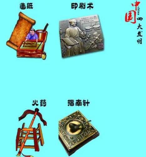 四大发明历史图片