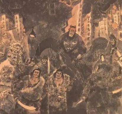 梁山历史图片