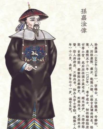 孙嘉淦历史图片