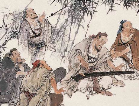 竹林七贤历史图片