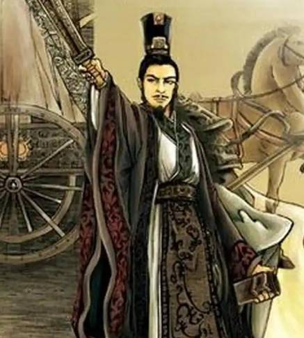 秦灵公历史图片