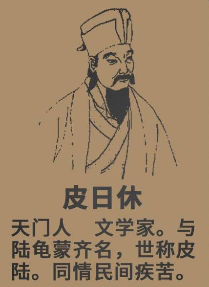 皮日休历史图片