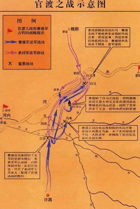 官渡之战历史图片