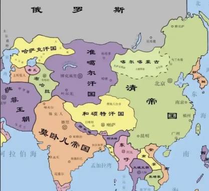 清朝历史图片