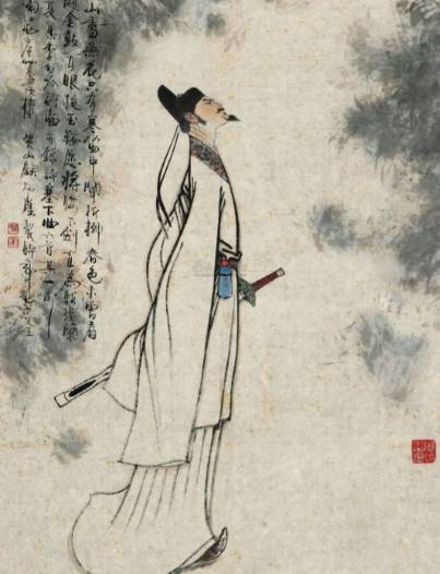 韩翃历史图片