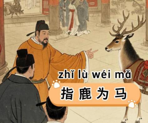 指鹿为马历史图片