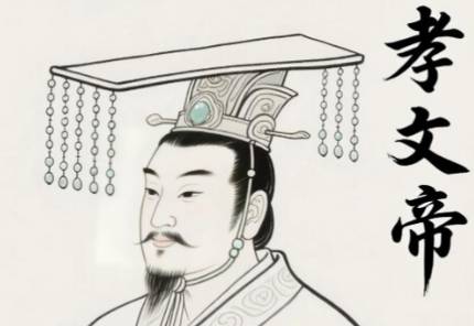 孝文帝历史图片