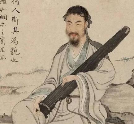 抱琴历史图片