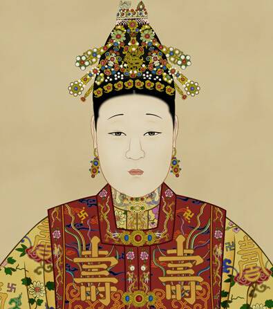 孝靖皇后历史图片