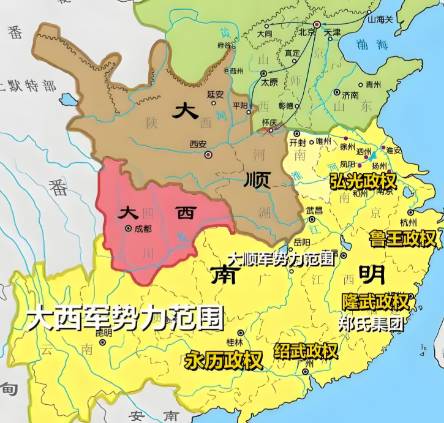 南明政权历史图片