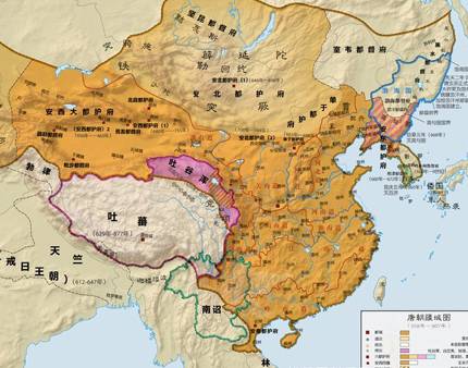 唐朝历史图片