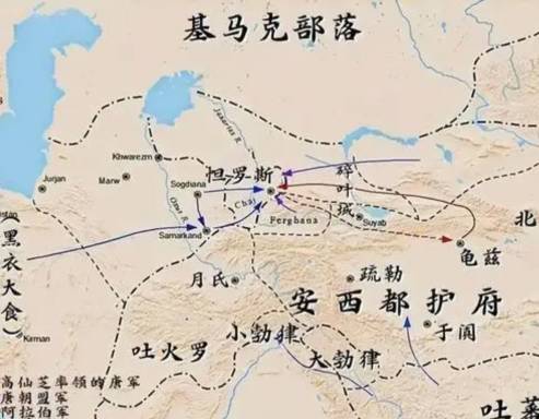 怛罗斯历史图片
