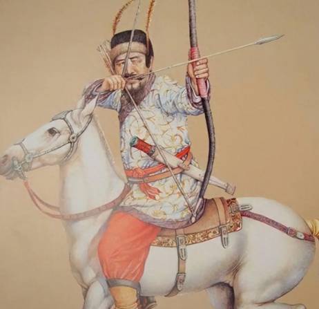 赵武灵王历史图片