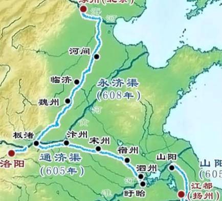 京杭大运河历史图片