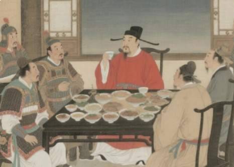 杯酒释兵权历史图片