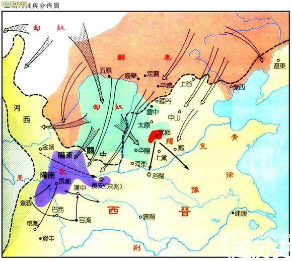 五胡十六国“成汉”政权奠基人历史图片