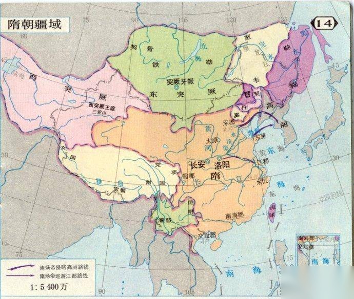 隋朝历史图片