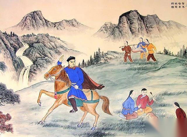 努尔哈赤历史图片
