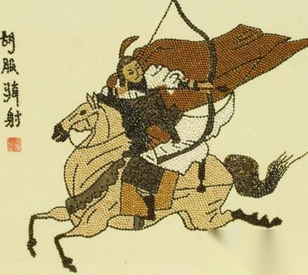 胡服骑射历史图片