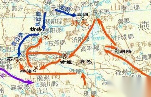 枋头之战历史图片