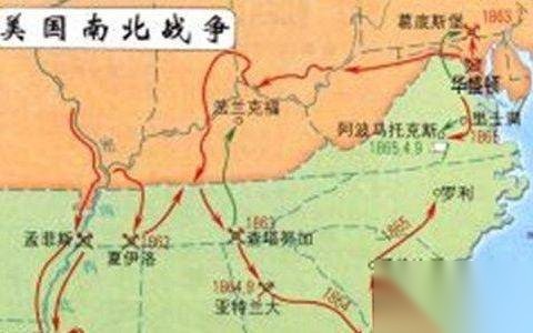 南北战争历史图片