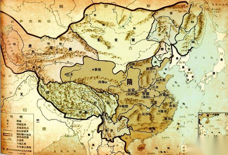 隋朝历史图片