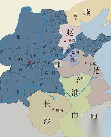 吴楚七国之乱历史图片
