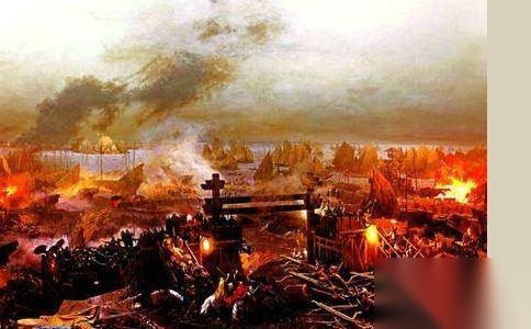 崖山海战历史图片
