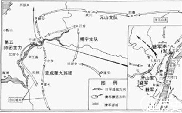 平壤之战历史图片