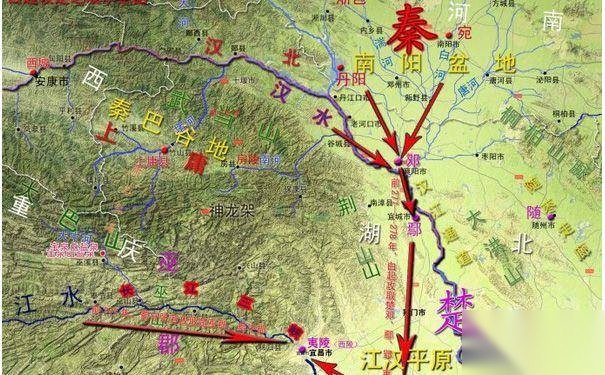 鄢郢之战历史图片