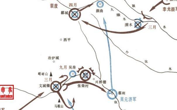 蔡州之战历史图片