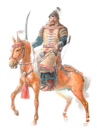 蒙古骑兵历史图片