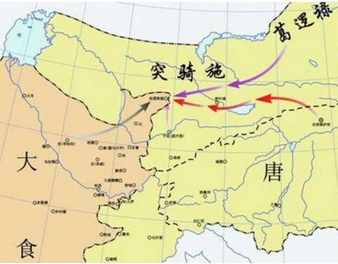 怛罗斯之战历史图片