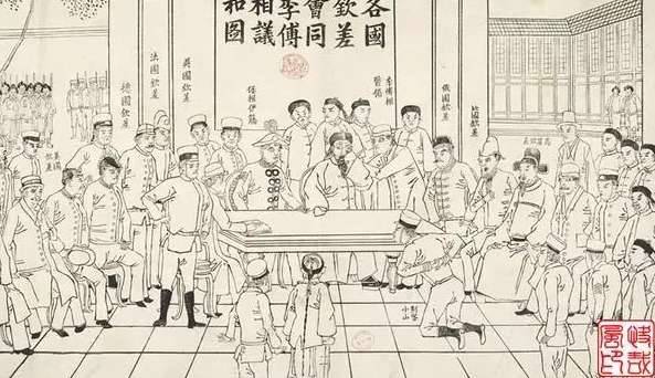 清朝历史图片