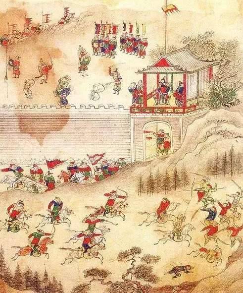 浑河之战历史图片
