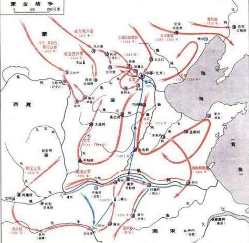 金蒙战争历史图片