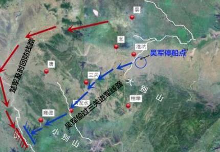 吴破楚入郢之战历史图片